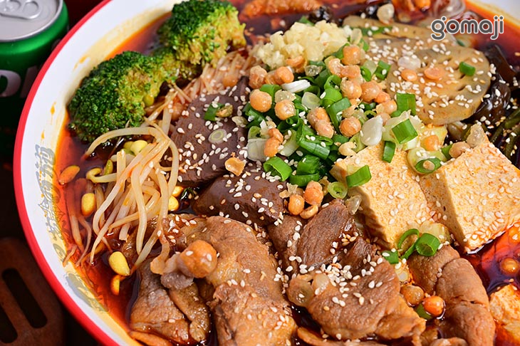 豬肉經典火鍋冒菜