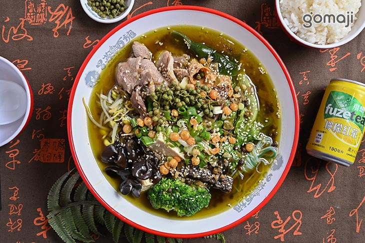 猪肉藤椒口味