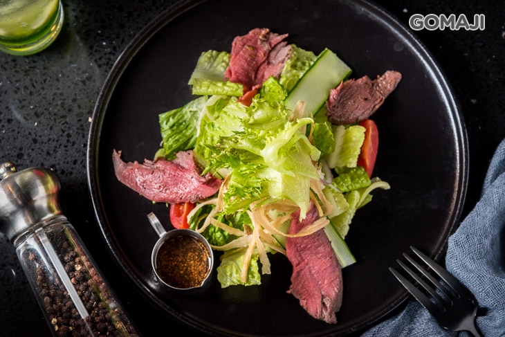 和風柚香牛肉沙拉