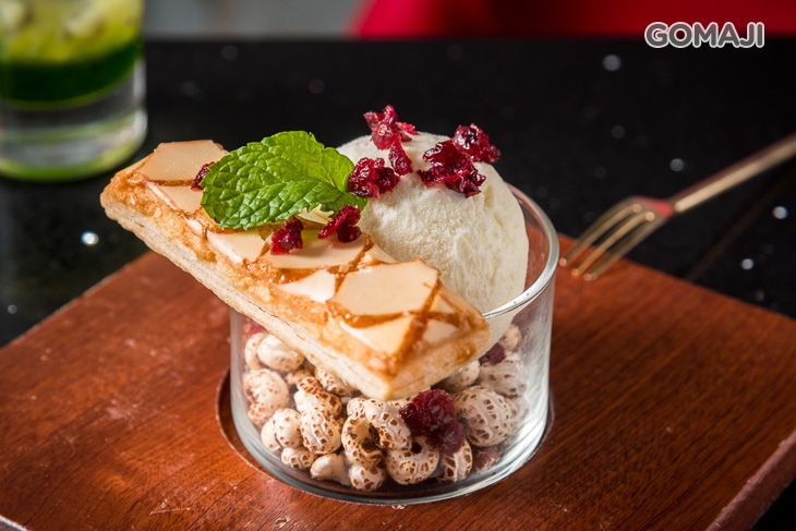 焦糖千層酥冰淇淋