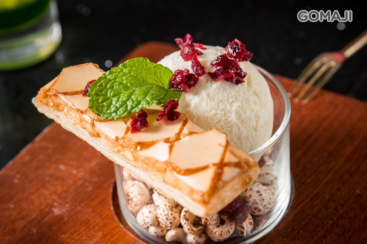 焦糖千層酥冰淇淋