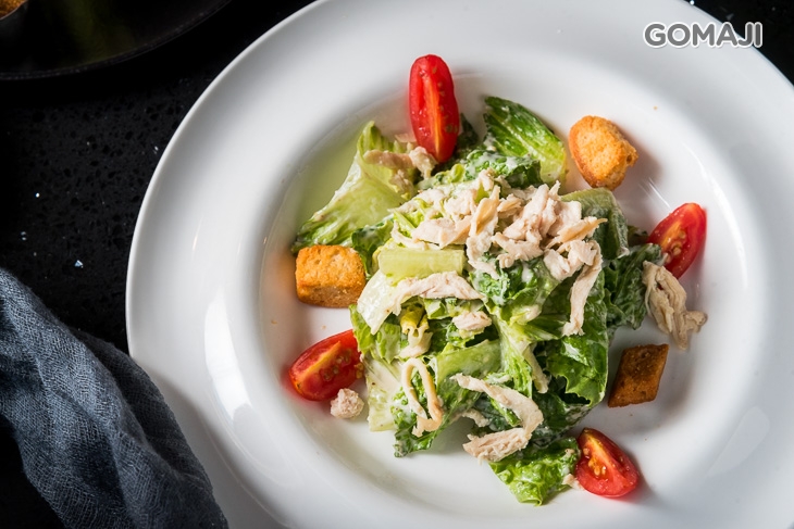 手撕雞肉凱薩沙拉