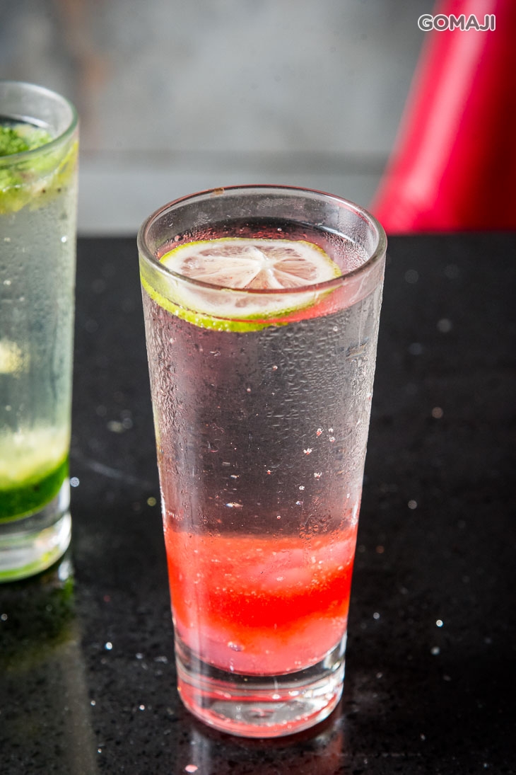 紅心芭樂氣泡飲(冰)