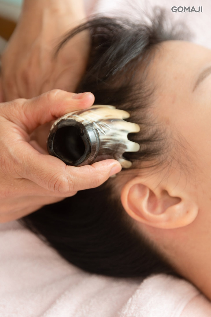 頸部耳後經絡釋壓