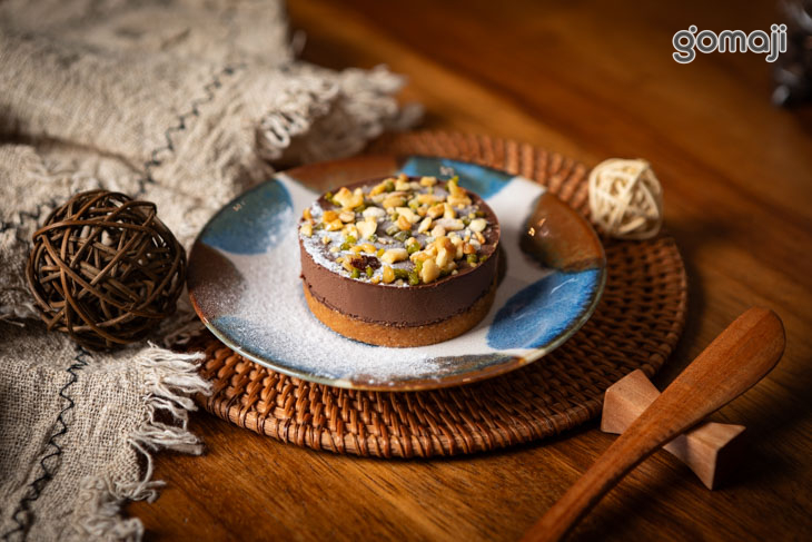 法式榛果巧克力塔