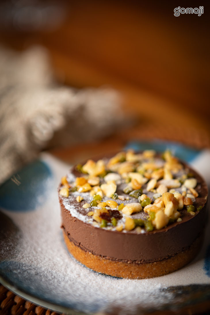 法式榛果巧克力塔