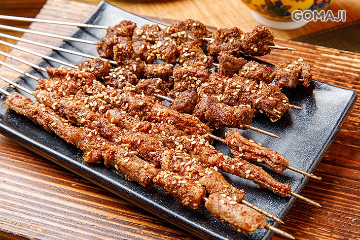 羊肉串+牛肉串