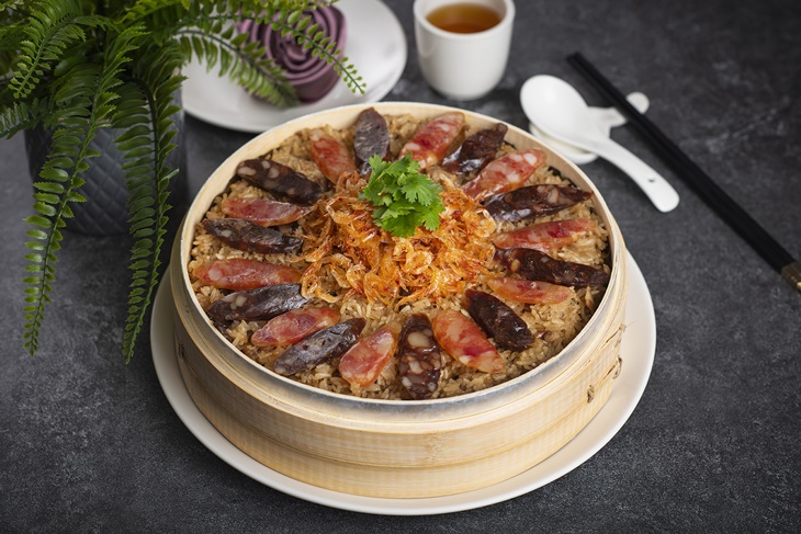 櫻花蝦臘味糯米飯