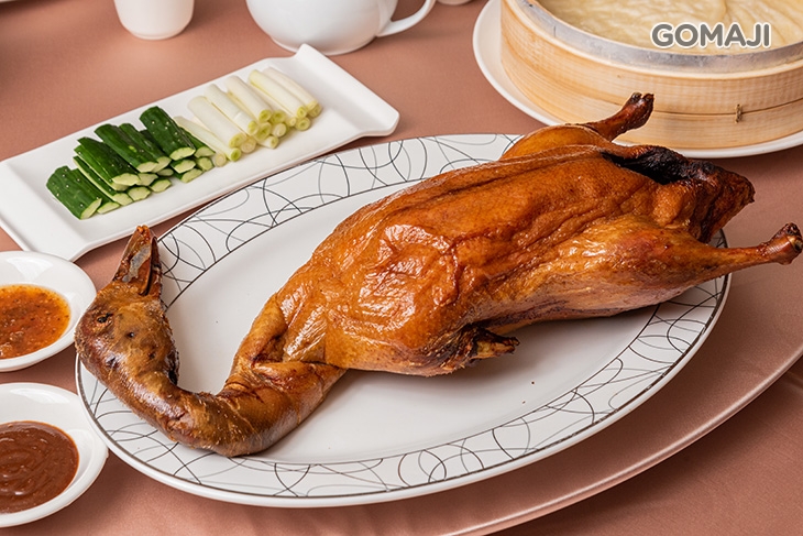 荷葉餅包片鴨皮