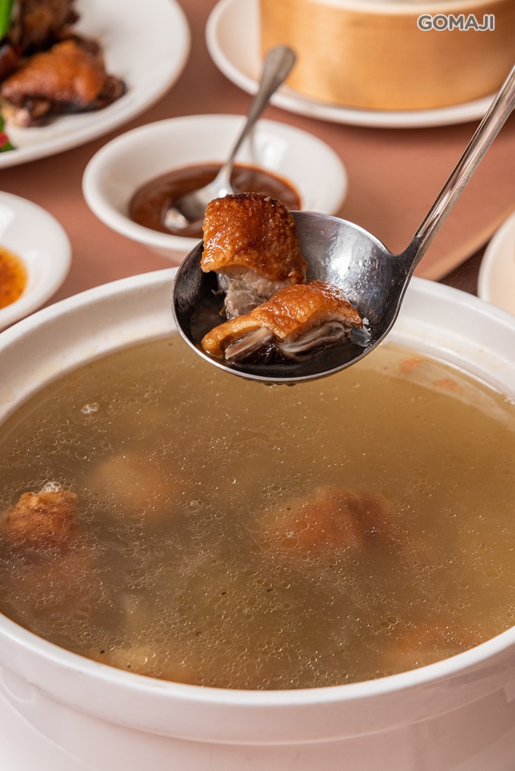 慢火白菜煲鴨湯