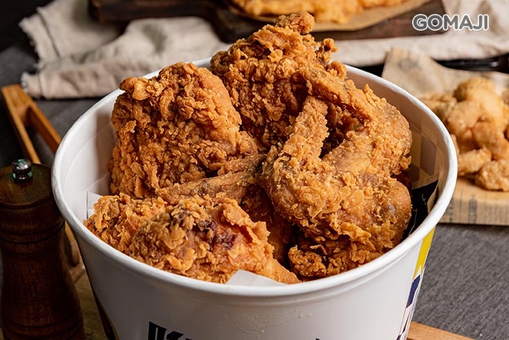 7塊雞分享桶+甘梅地瓜