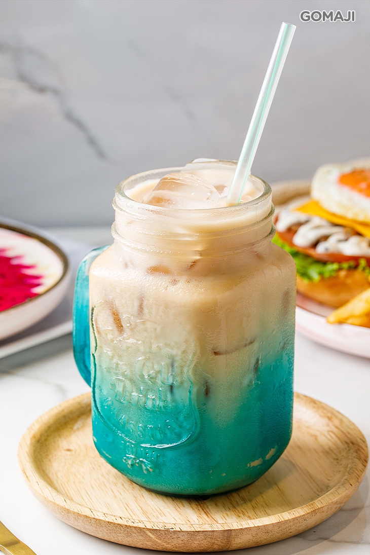 松露野菇牛排蛋堡套餐 