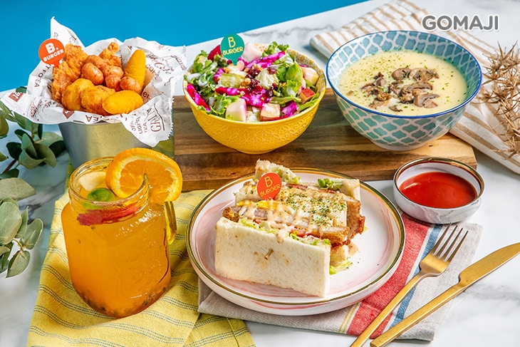 burger繽紛夢幻網美單人套餐