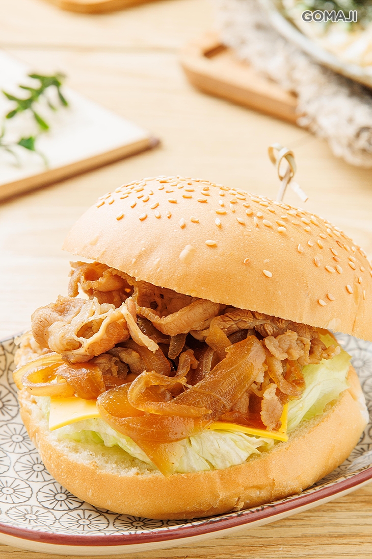 壽喜牛肉起司漢堡