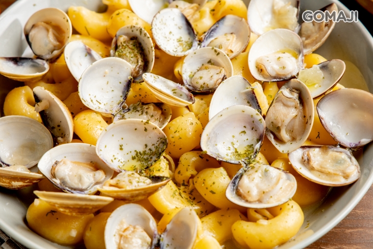 白酒蛤蠣手工麵