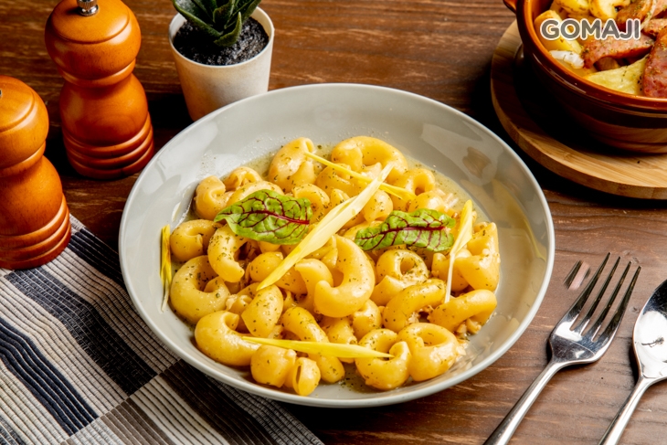 蒜頭辣椒手工麵