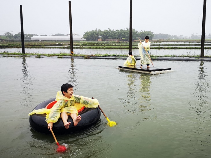 含炒冰 + 竹筏秧桶船體驗
