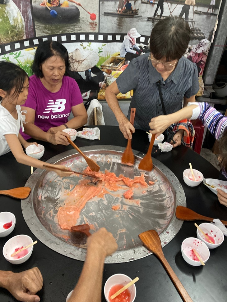 含炒冰 + 竹筏秧桶船體驗