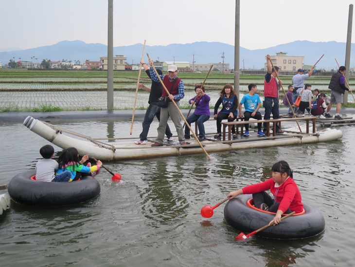 含炒冰 + 竹筏秧桶船體驗