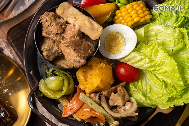 綠醬燉豬肉套餐