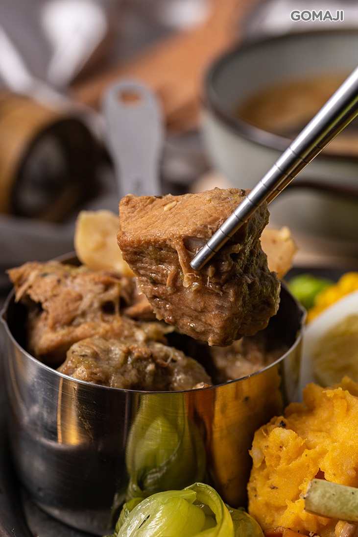 綠醬燉豬肉套餐