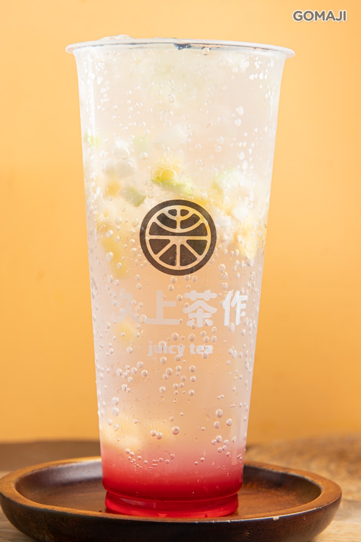 野莓氣泡飲