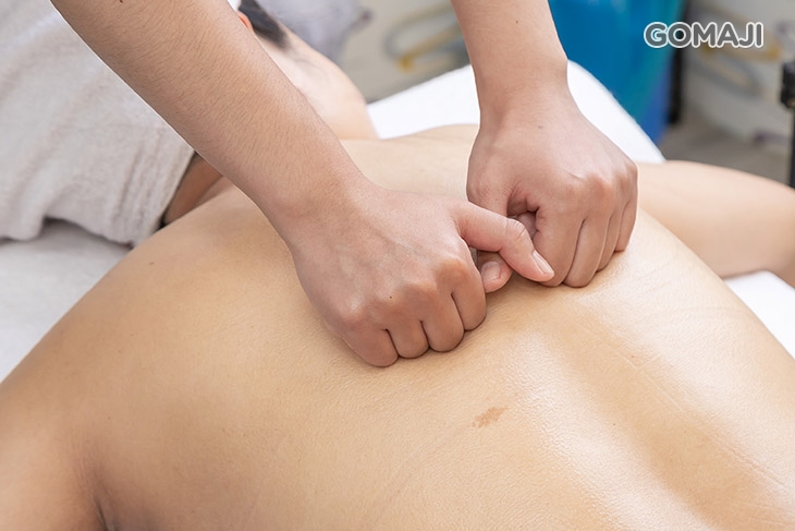 五行能量精油全身背面經絡手技深層釋壓按摩