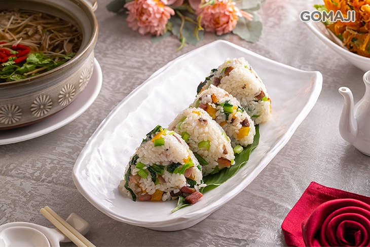 鹽燒豚肉蔬菜飯