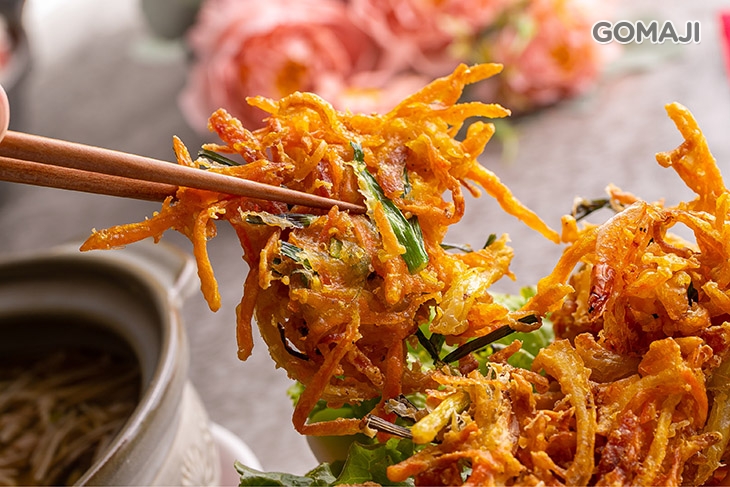 櫻花蝦唐揚蔬菜