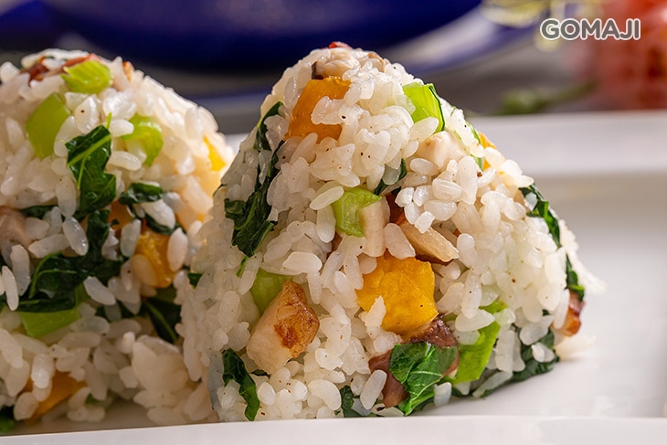 鹽燒豚肉蔬菜飯