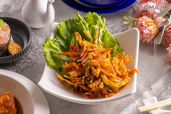 櫻花蝦唐揚蔬菜