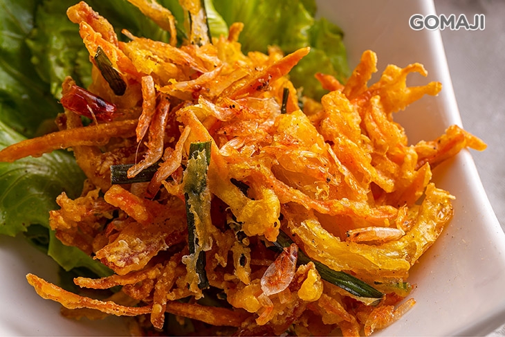 櫻花蝦唐揚蔬菜