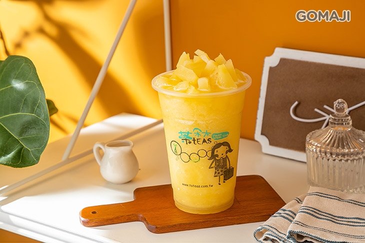 鳳梨冰沙二杯(700c.c./杯)