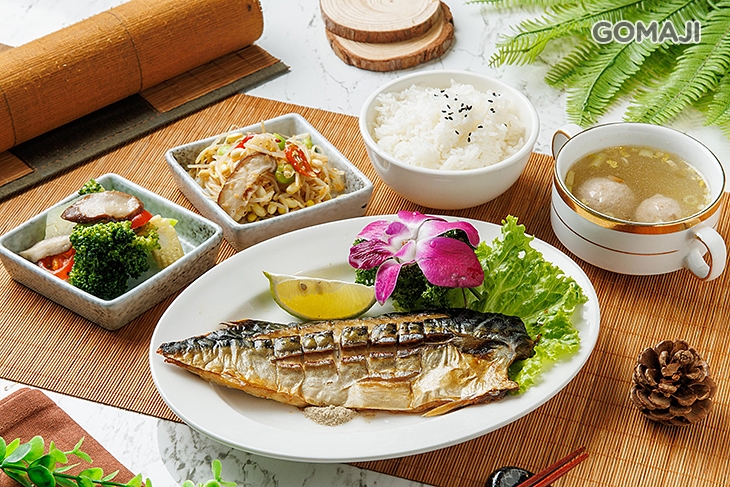 香烤鯖魚套餐