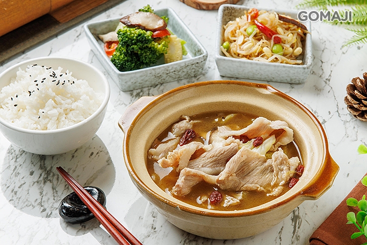 古早味麻油松阪豬套餐