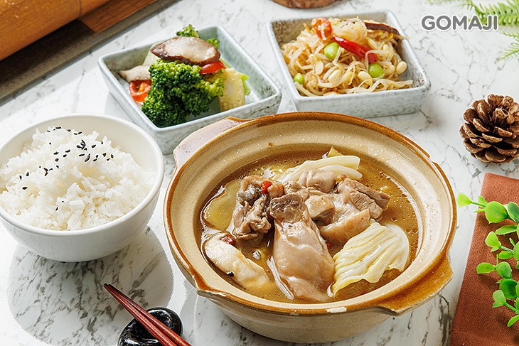 古早味麻油雞腿套餐