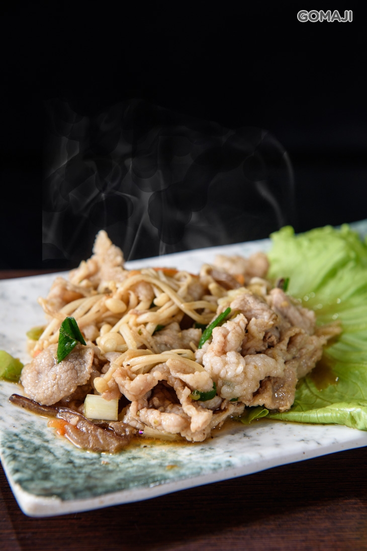 金菇豬肉