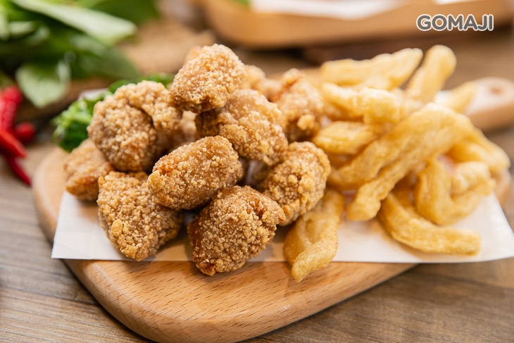 無骨鹽酥雞+甜不辣