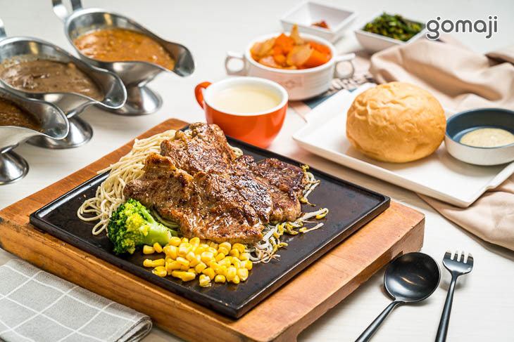 炙燒厚豬排套餐