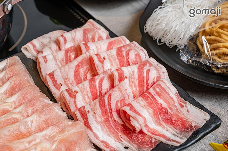 肉肉大盛（台灣梅花豬+雪花羊+雞肉捲）