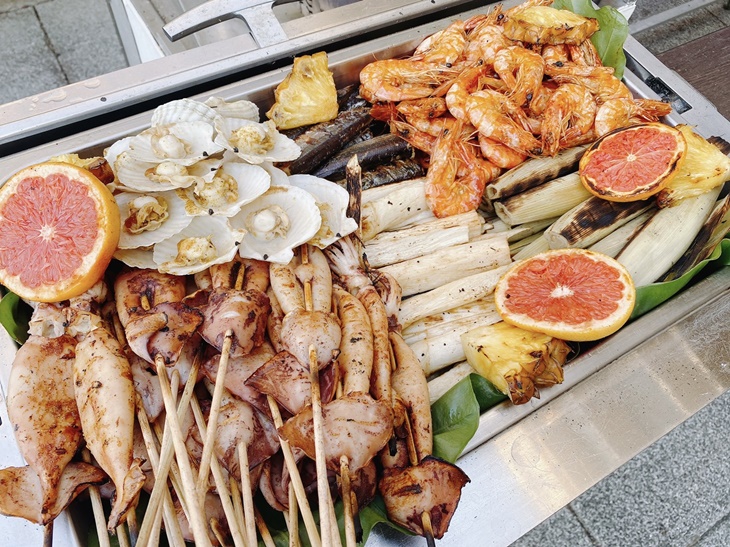 戶外綠地BBQ派對