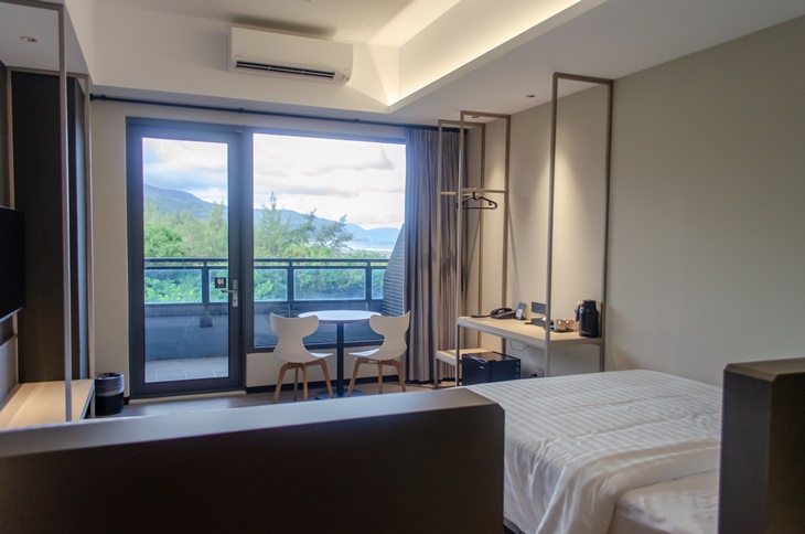 沙沙坐享雙床二人房(海景二中床)