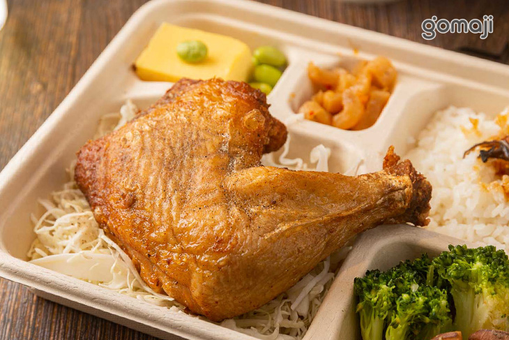 炸雞腿飯定食