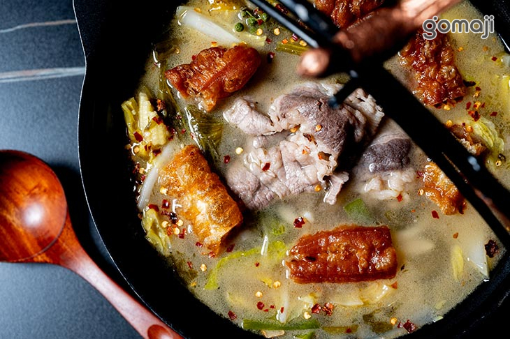 老油條酸菜肥牛烏冬