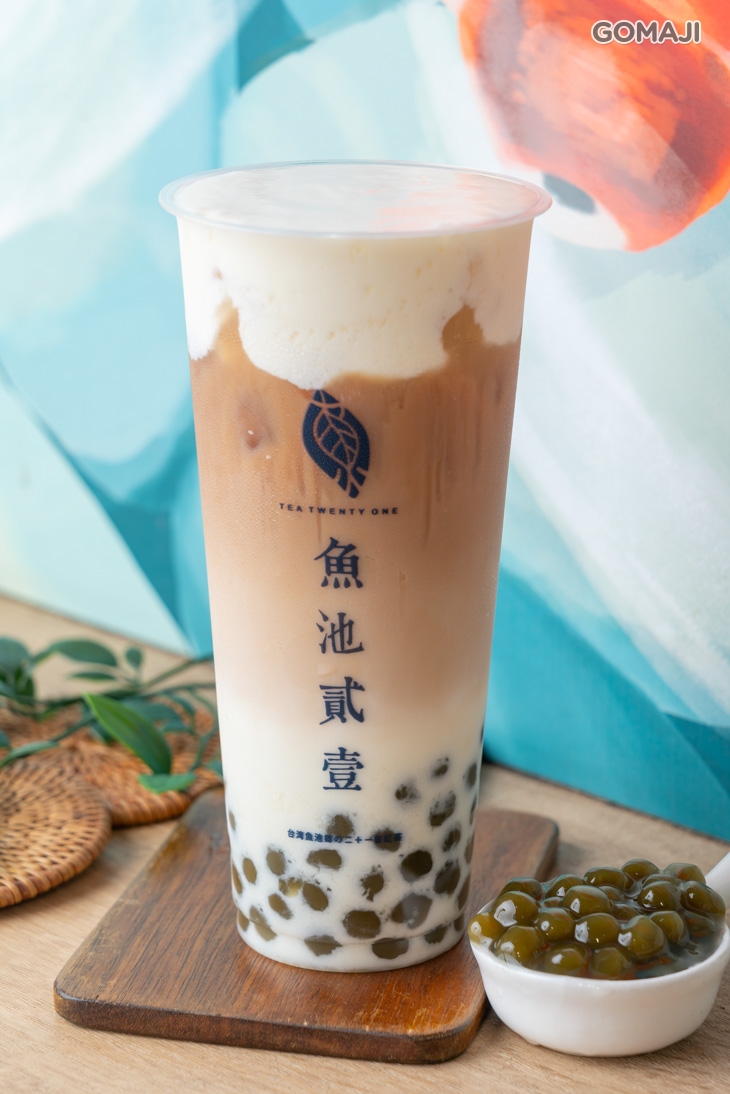 蓋世手作抹茶珍珠紅玉拿鐵