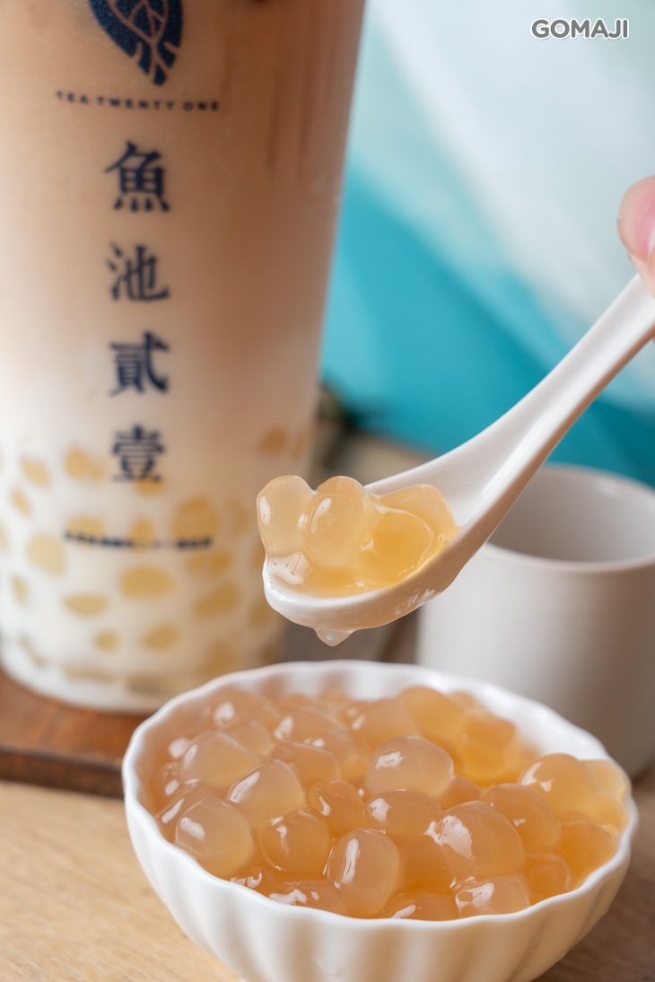 蓋世手作白玉珍珠紅玉拿鐵