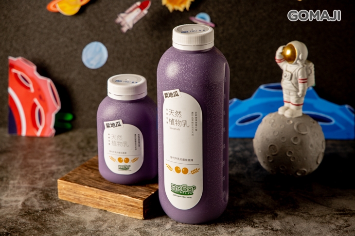  紫地瓜植物乳