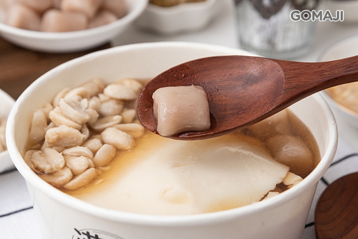 熱招牌嫩豆花(花生＋芋圓)