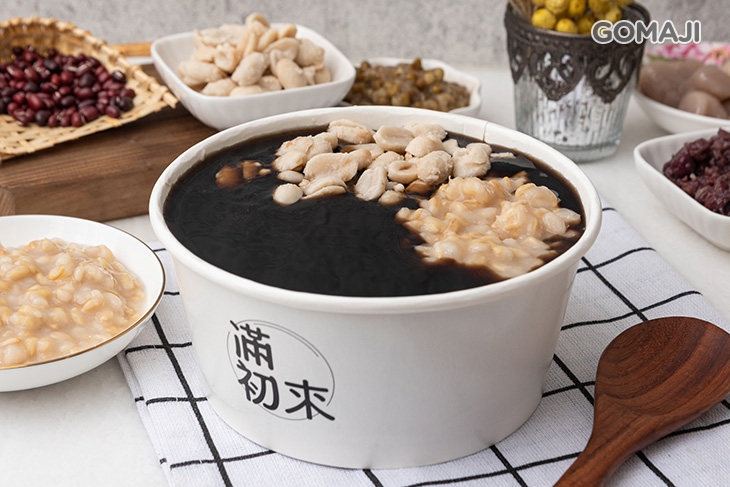 燒仙草(燕麥＋花生)