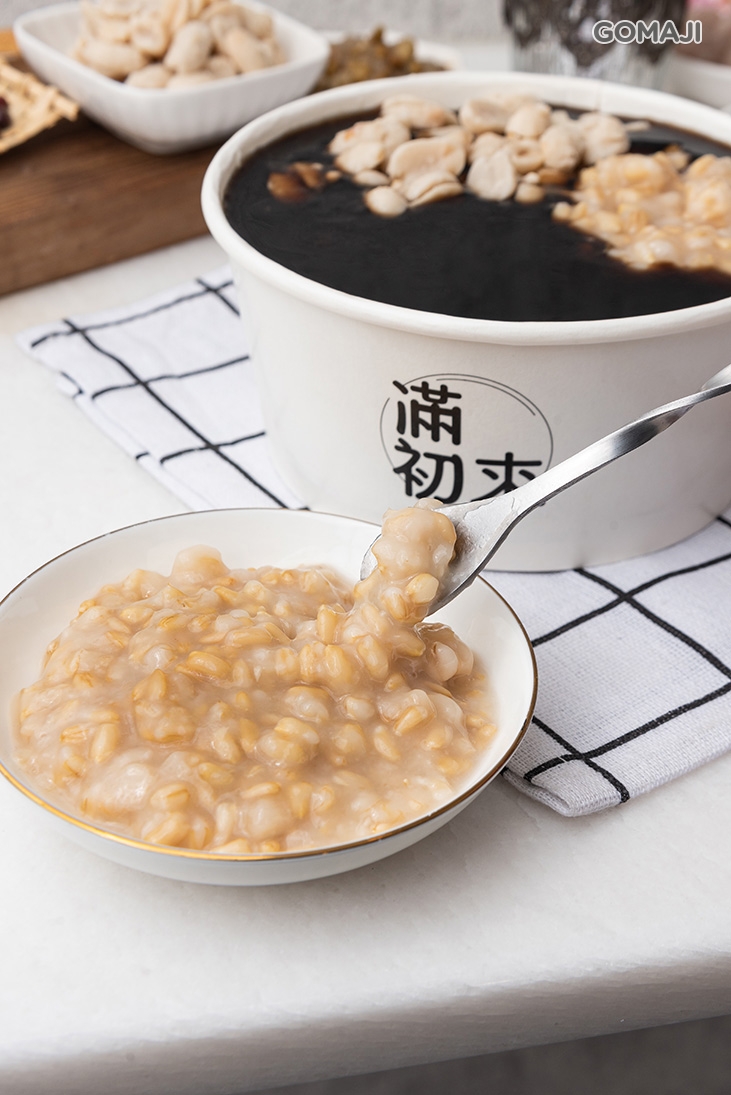 燒仙草(燕麥＋花生)